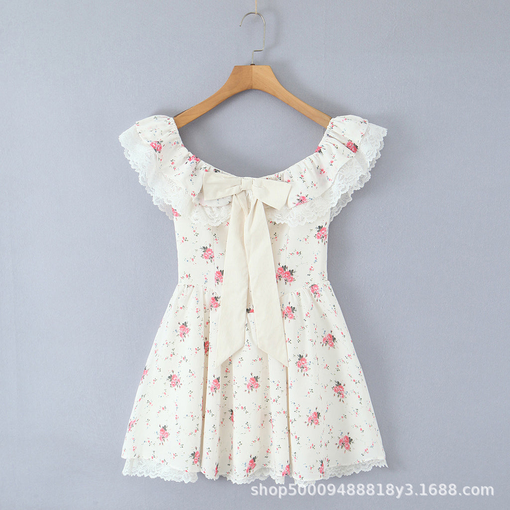 Sweet Bow Lace Princess Dress