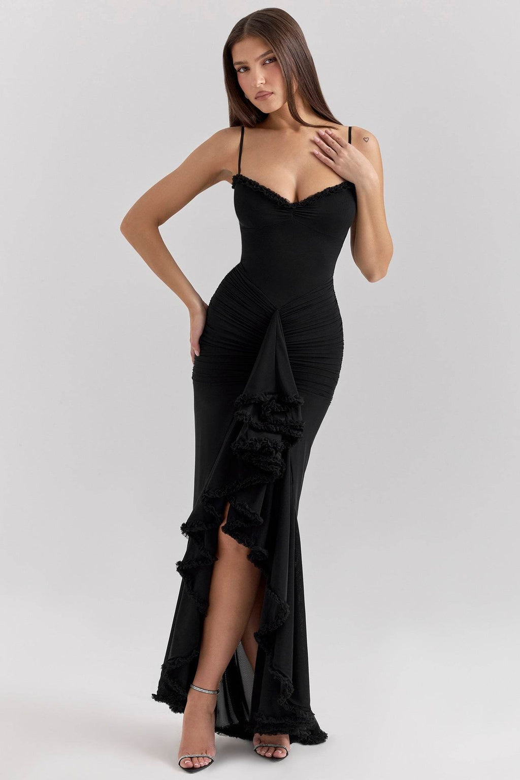 Rochie Lace Charm intense black - AM Vision RO