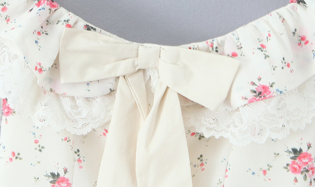 Sweet Bow Lace Princess Dress