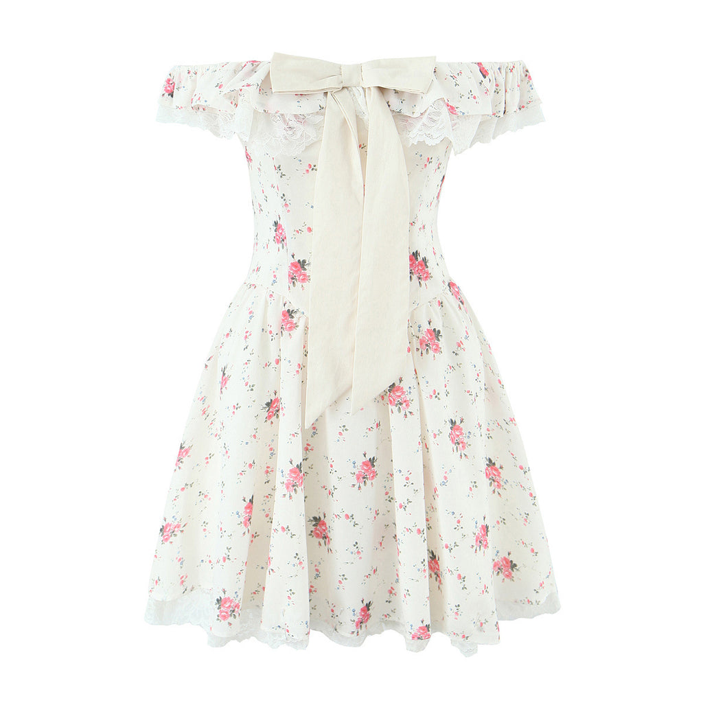 Sweet Bow Lace Princess Dress