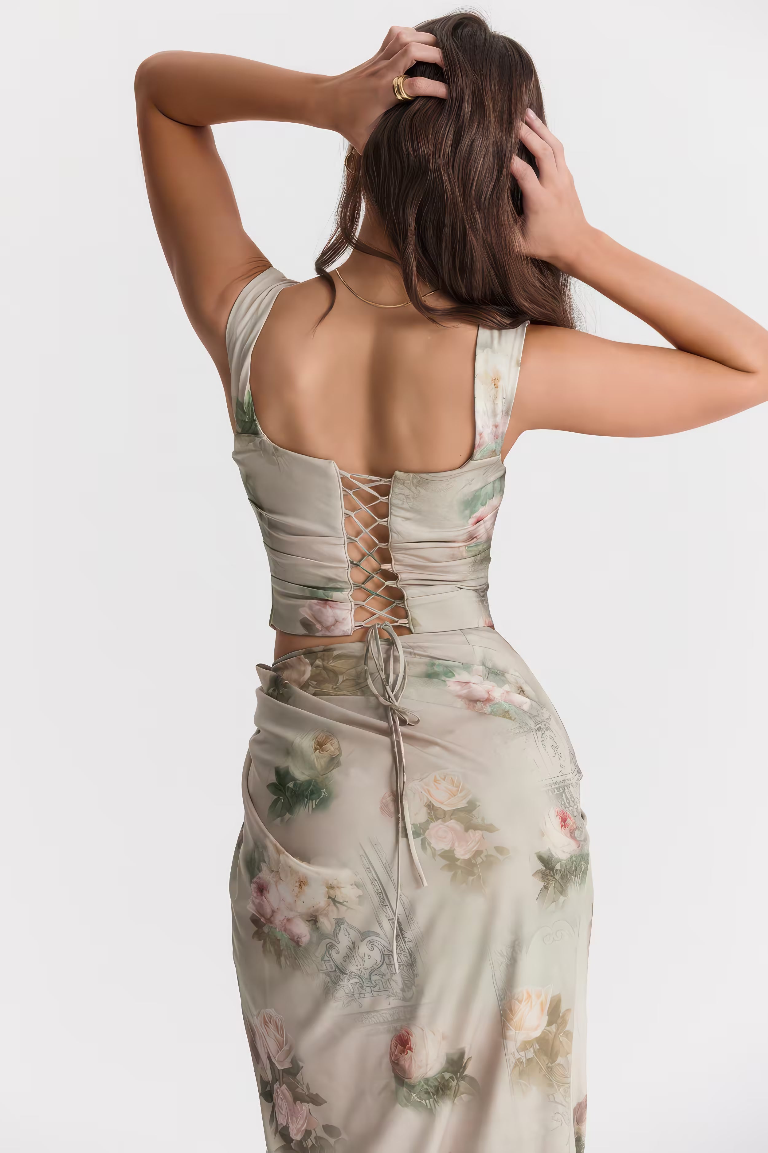 Ensemble deux pièces jupe et haut