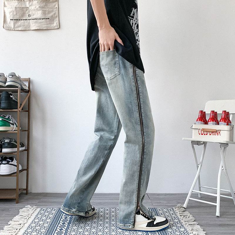 Jeans cu fermoare - AM Vision RO