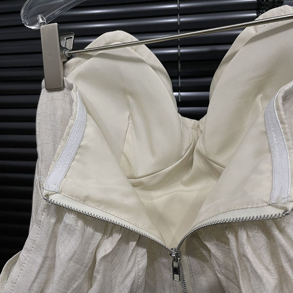Bluză Cu Corset Și Umeri Goi