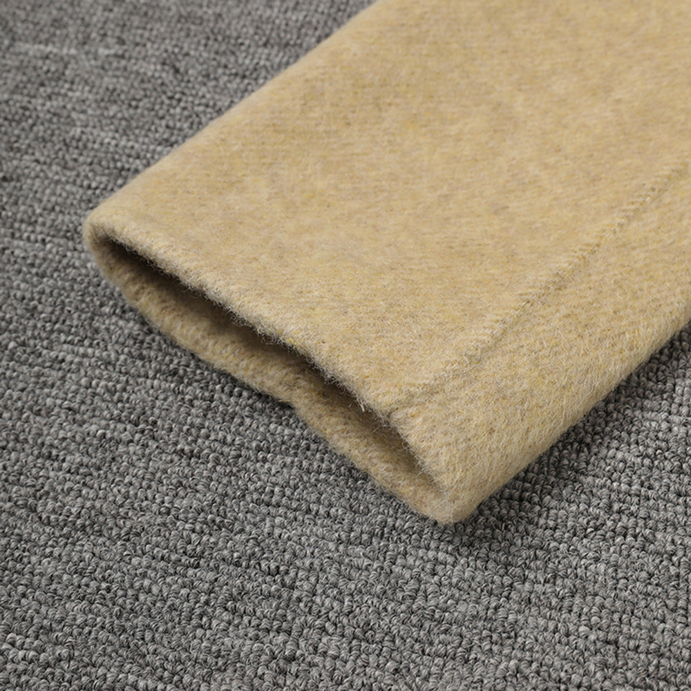 Palton beige din lână