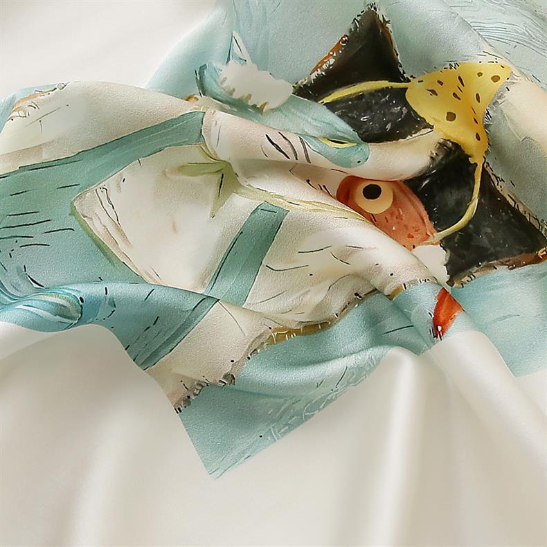 Cat Comfort Tee featuring a colorful cat design on soft fabric for ultimate relaxation