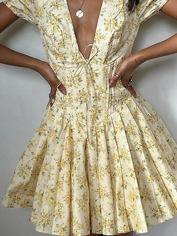 Rochie de vară înflorată - AM Vision RO