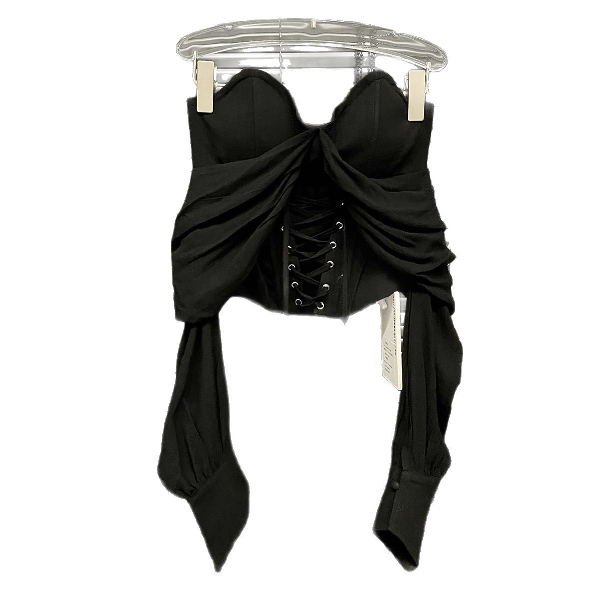 Bluză Cu Corset Și Umeri Goi