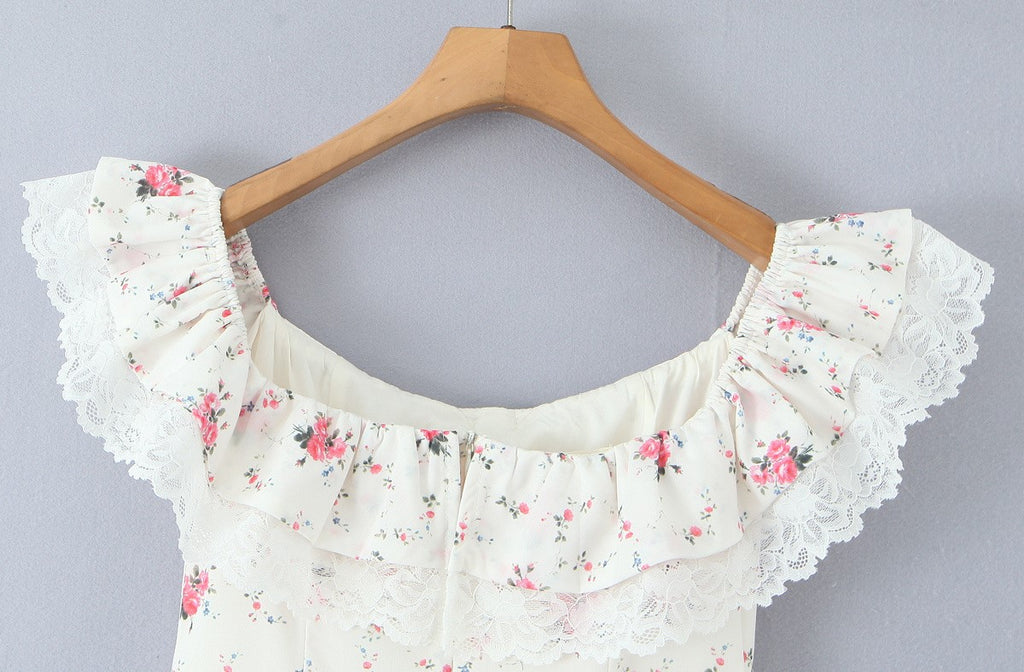 Sweet Bow Lace Princess Dress