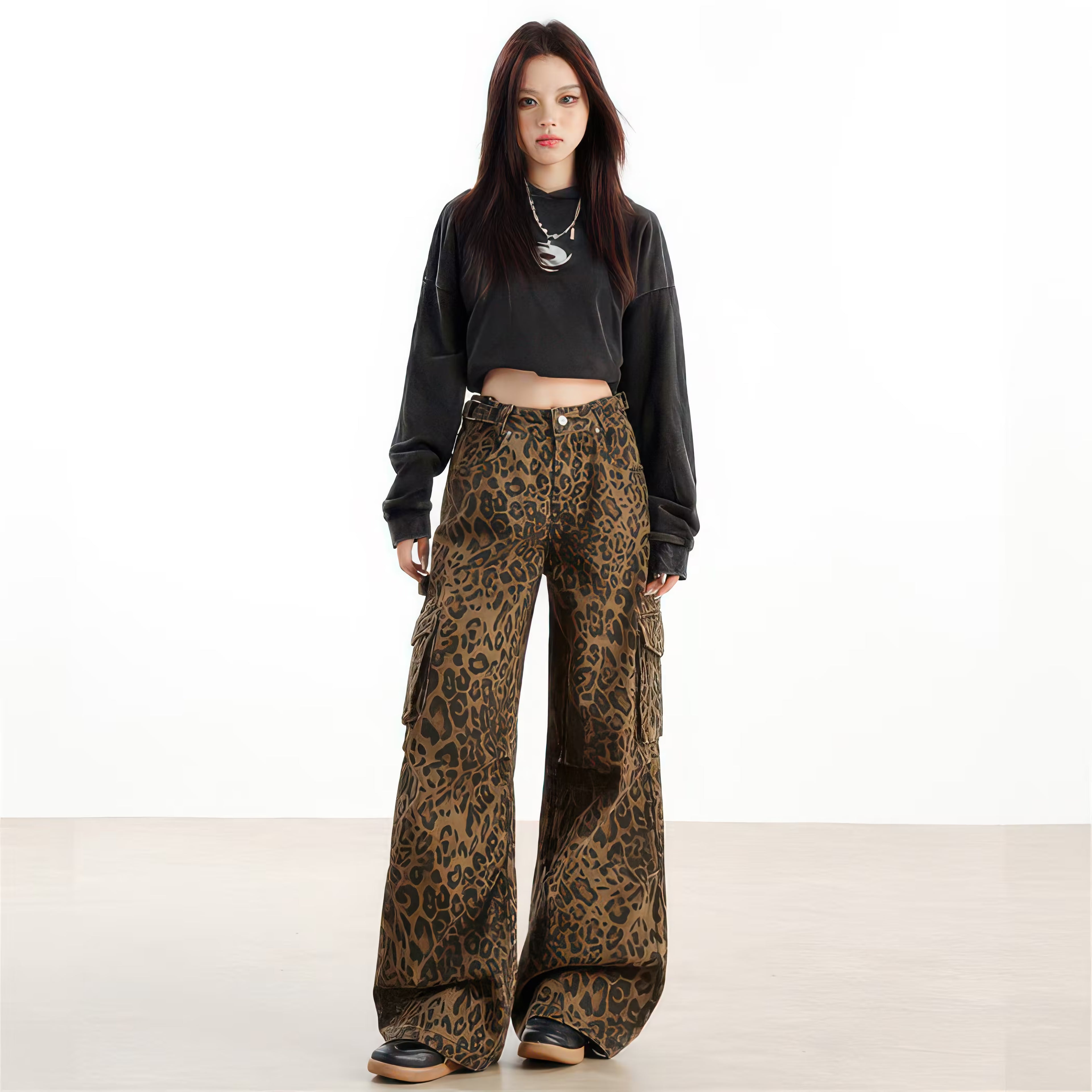 Pantaloni cu Animal Print