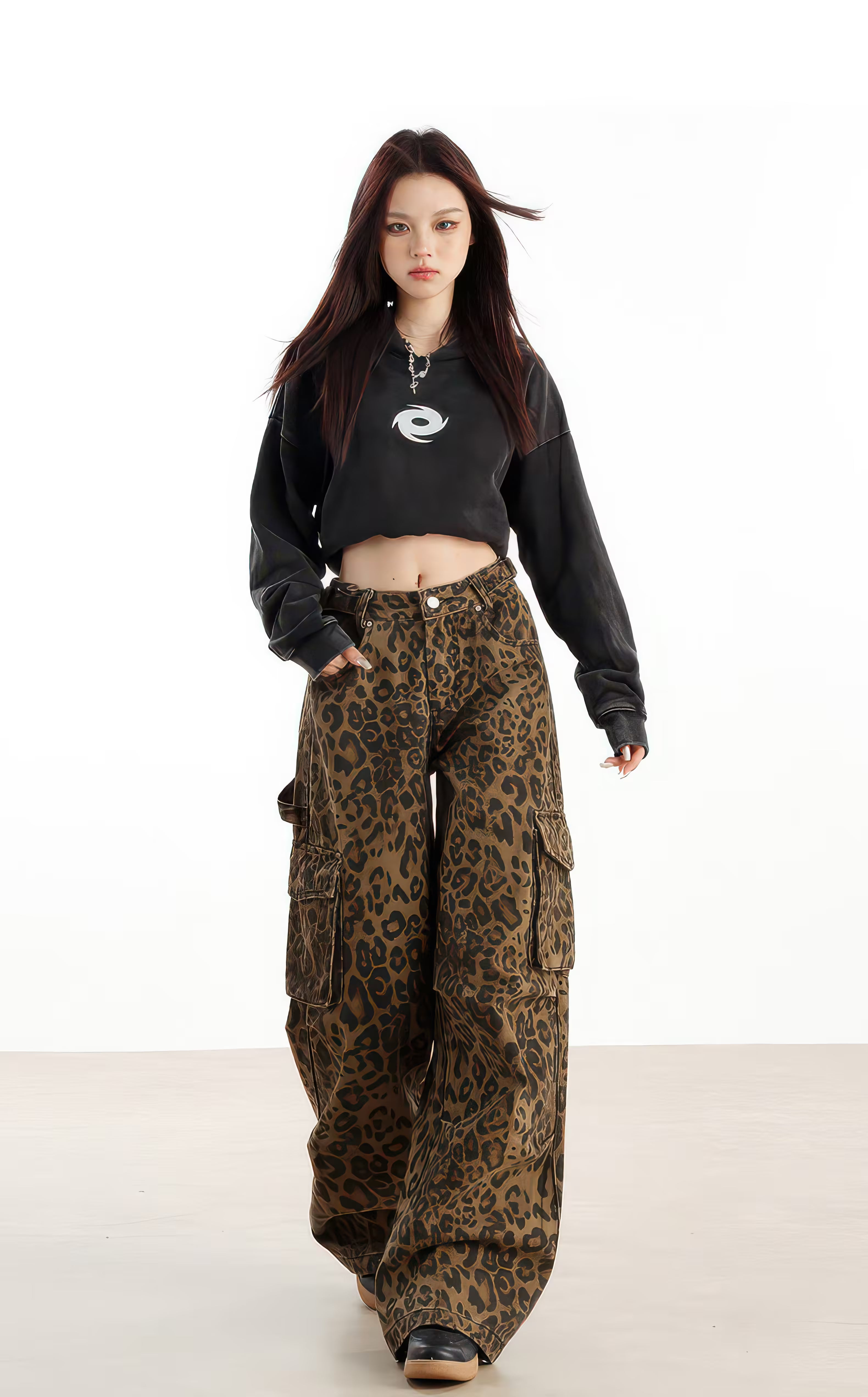 Pantaloni cu Animal Print