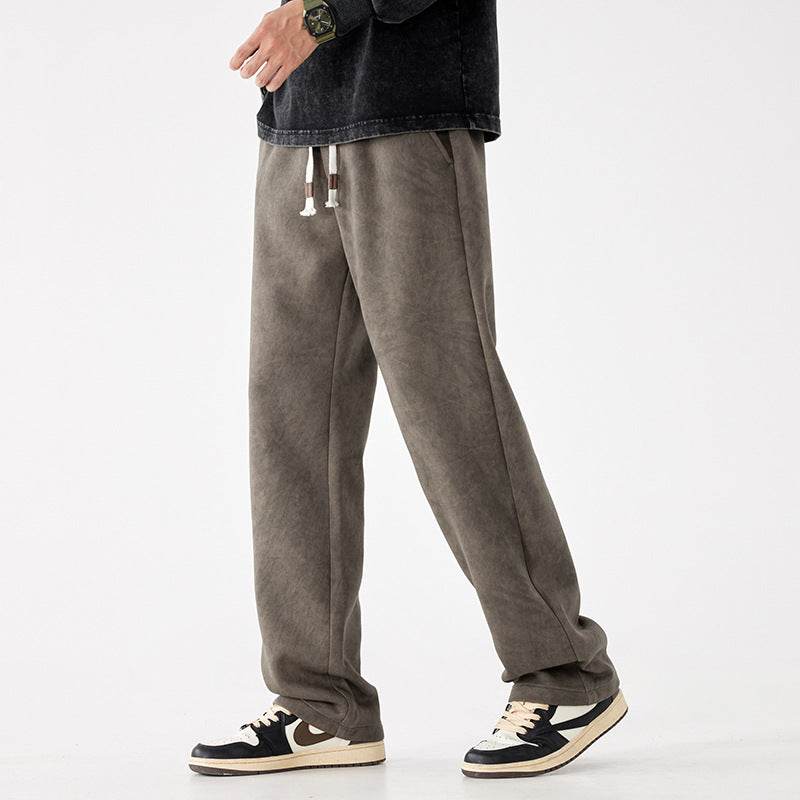 Stylish straight pants made from bamboo fibers, perfect for casual wear and comfort