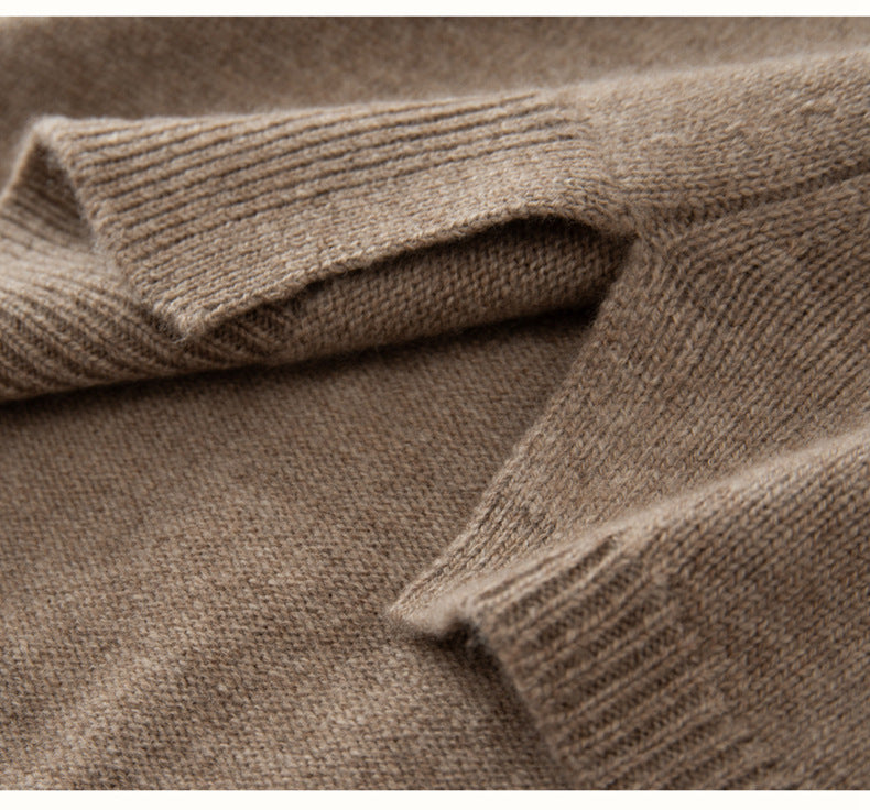 Marcelline Luxe Cashmere Turtleneck Sweater