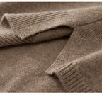 Marcelline Luxe Cashmere Turtleneck Sweater