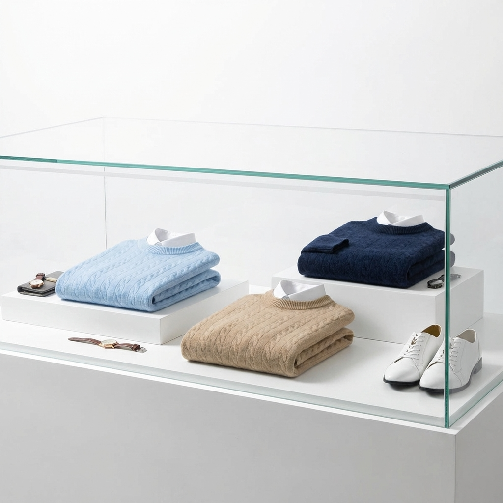 Urban Wool Jacquard Sweater Business Casual Knit