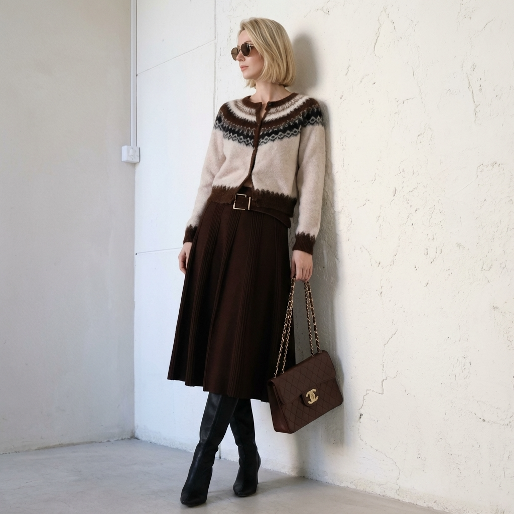 Fair Isle Core Cardigan