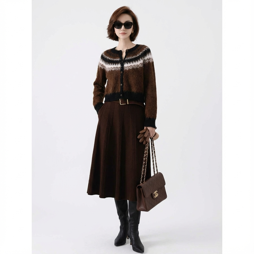 Fair Isle Core Cardigan