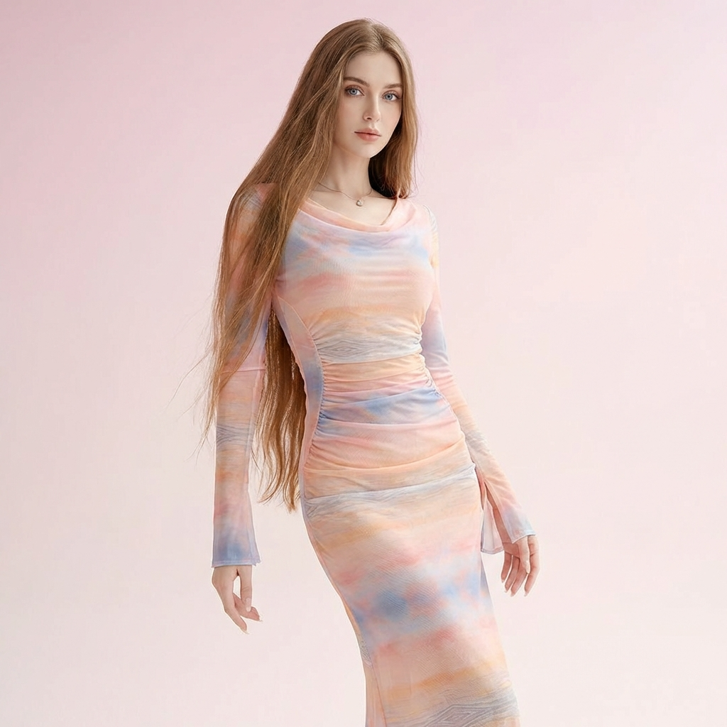 Fantasy Powder Spring Dress