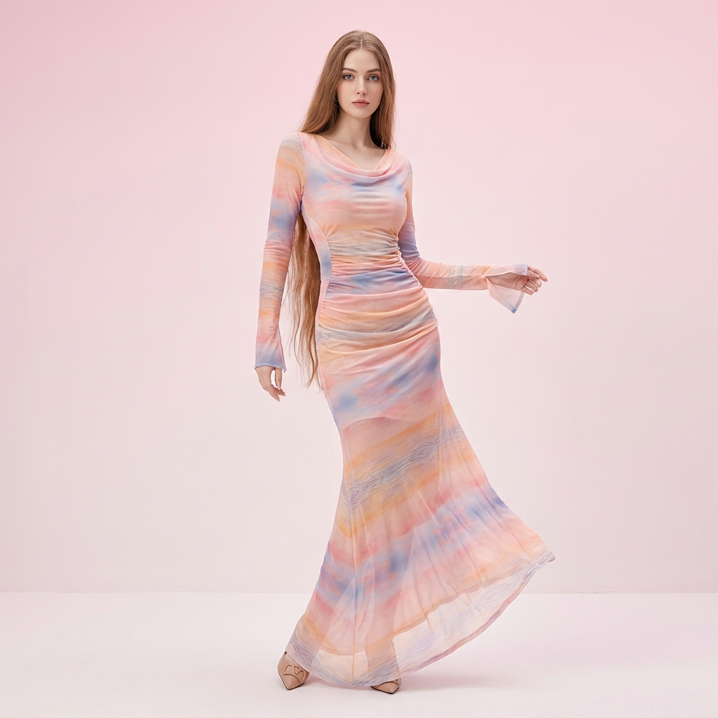 Fantasy Powder Spring Dress