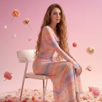 Fantasy Powder Spring Dress