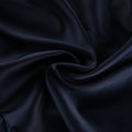 Soft navy blue fabric ideal for crafting an Elegant Bell Sleeve Dress with a luxurious feel