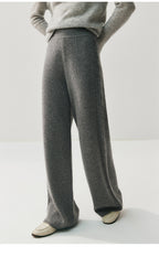 Averné Luxe Cashmere Straight Pants
