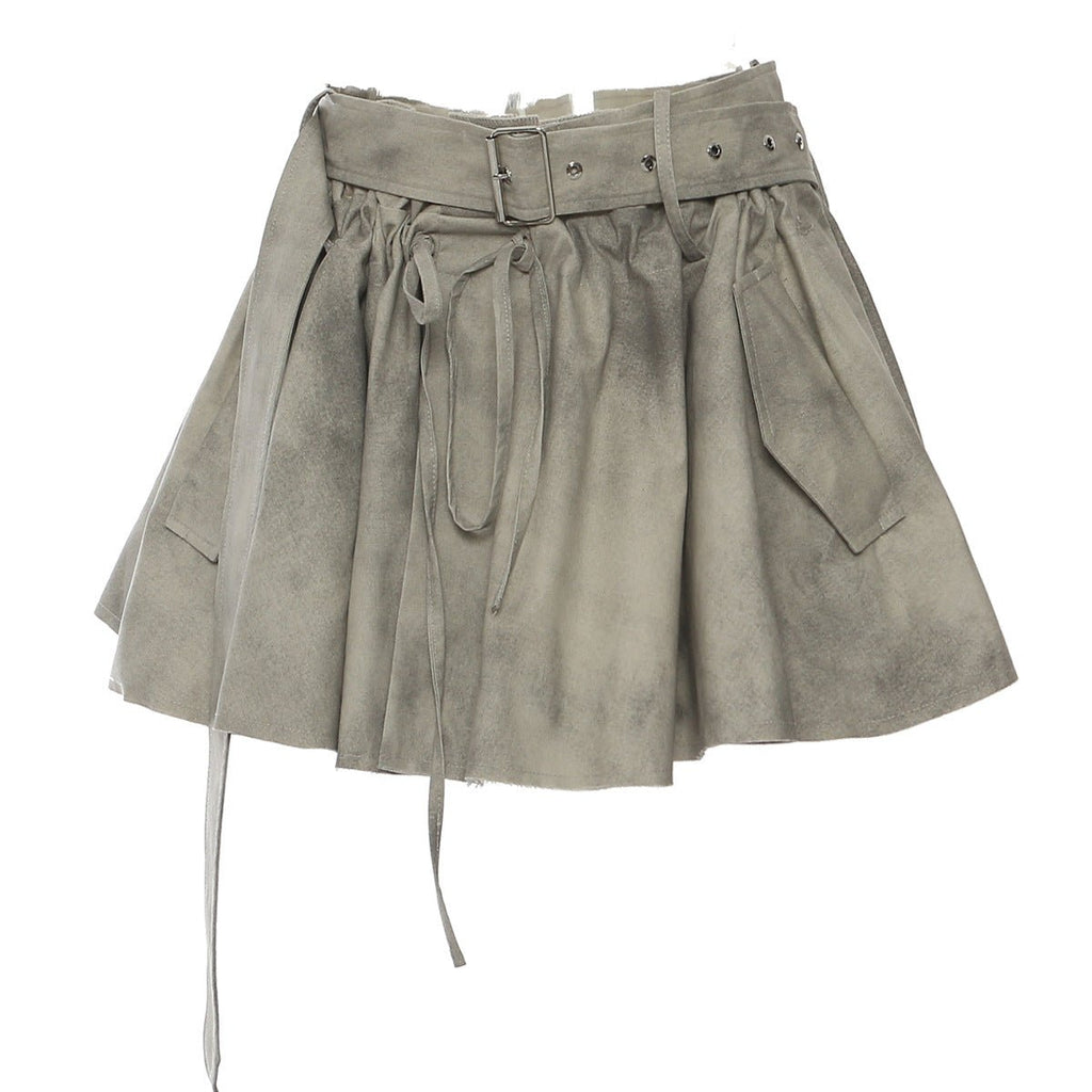 Stylish AM Vision RO Jacket and Skirt Set featuring a modern design in a neutral color