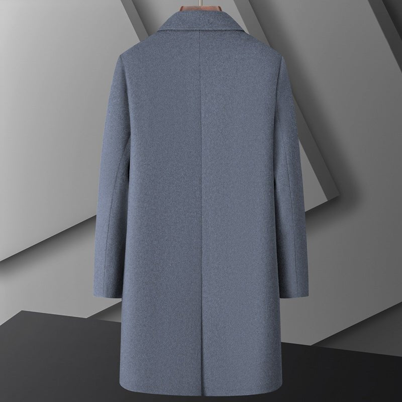 Back view of AM Vision RO Men Wool Coat Autumn-Winter 2025 in stylish gray design
