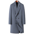Stylish AM Vision RO Men Wool Coat Autumn-Winter 2025 in Grey, perfect for cold weather warmth and elegance
