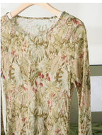 Mulberry Silk Dress / Artistic Prints
