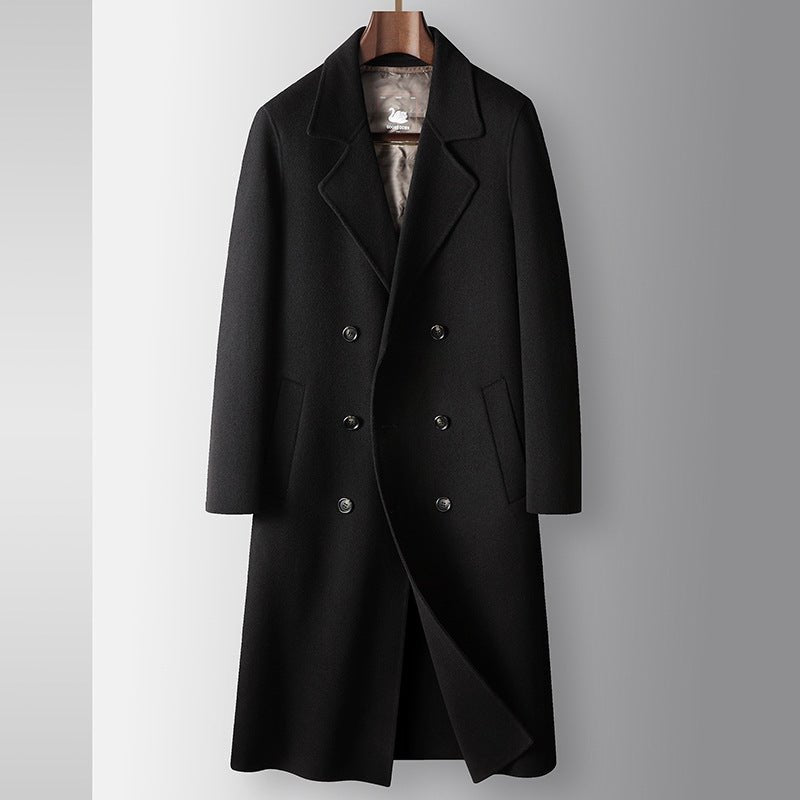 AM Vision RO Premium Wool Coat With Goose Down Lining for Elegant Winter Style