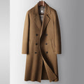AM Vision RO Premium Wool Coat With Goose Down Lining in Brown for stylish warmth and comfort