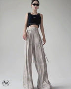 Casual Wide-Leg Pants