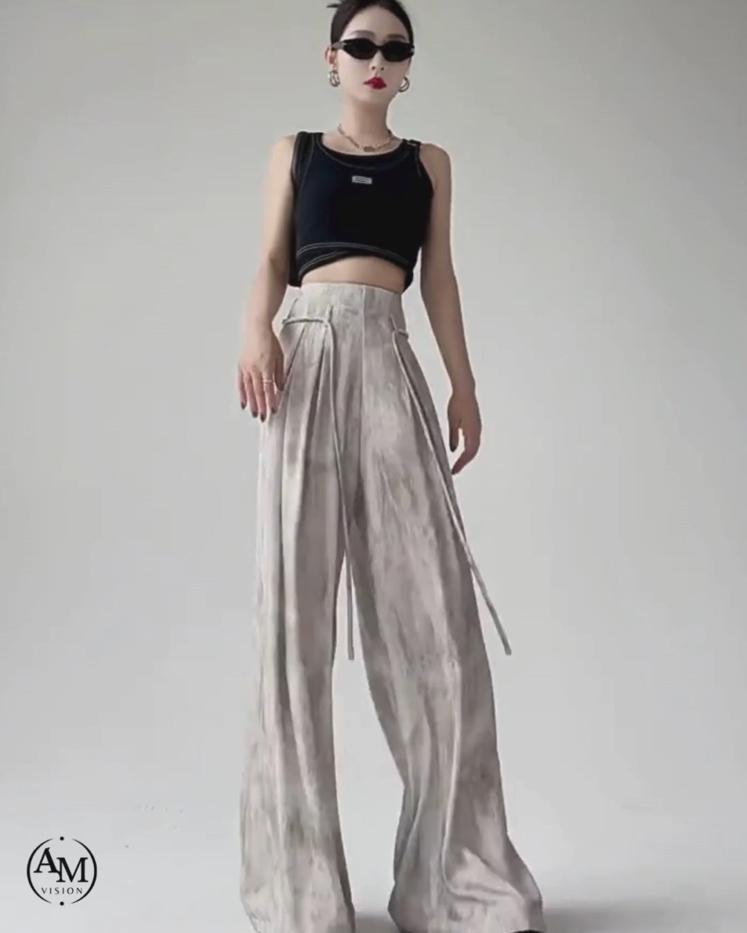 Casual wide-leg pants