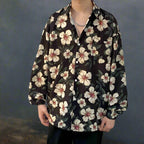 AM Vision RO retro tie-dye shirts featuring a floral pattern for a stylish, relaxed look