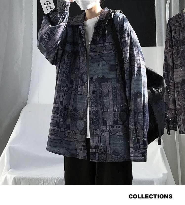  streetwear designer shirt with a unique graphic pattern perfect for casual outfits
