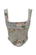 Stylish floral top from AM Vision RO, part of a Two-Piece Skirt and Top Set for fashionable outfits