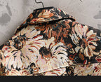 Osaka Breeze Floral Shirt Jacket featuring a vibrant floral pattern on a stylish fabric
