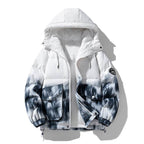AM Vision RO Warm Arctic Mountain Jacket with a stylish gradient design and multiple pockets