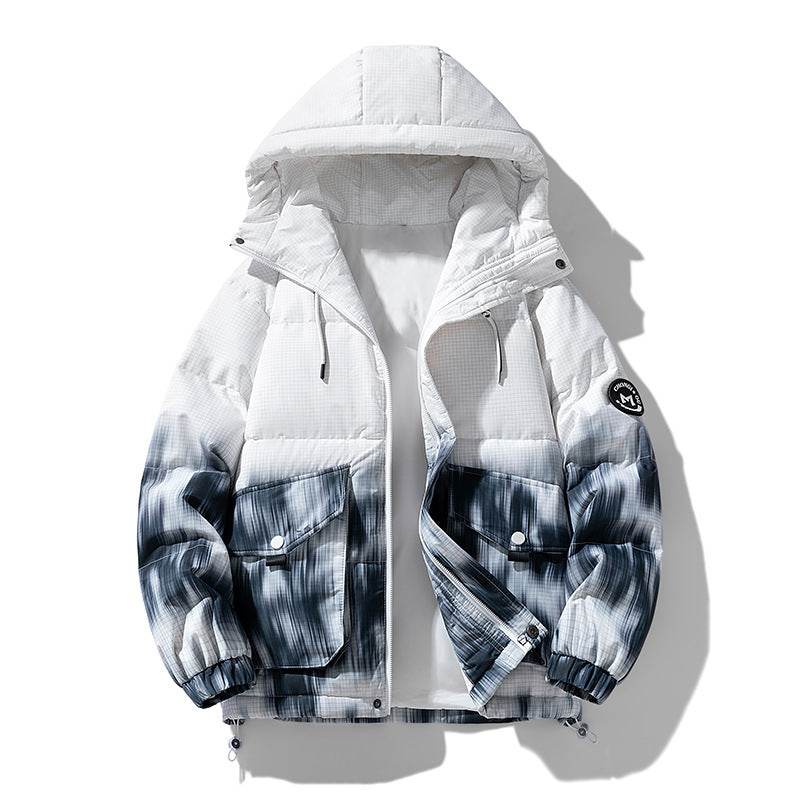 AM Vision RO Warm Arctic Mountain Jacket with a stylish gradient design and multiple pockets